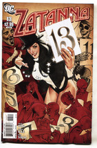 Zatanna #13-2011 cool cover-DC comic book - $37.59