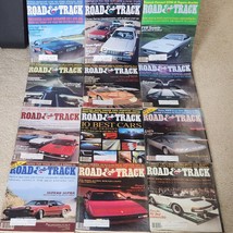 1981 Road &amp; Track Magazine Full Year Lot 12 Issues Complete Set - £29.88 GBP