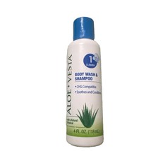 Convatec Aloe Vesta 4 Oz Body Wash &amp; Shampoo - £9.97 GBP