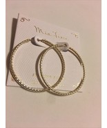 Mia Fiore MADE IN ITALY .925 Sterling Silver Hoop Earrings 1.3/4" NEW - €75,69 EUR Mia Fiore MADE IN ITALY .925 Sterling Silver Hoop Earrings 1.3/4" NEW - €75,69 EUR
