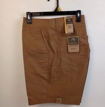 Brahma Relaxed Fit Utility Canvas Pocket Brown Work Shorts Mens Size 44 - $19.09