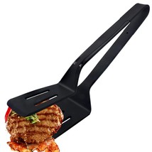 Silicone Kitchen Cooking Tongs, Premium Stainless Steel Silicone Barbecue Clamp, - £20.90 GBP