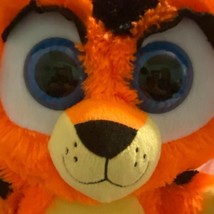 Peek A Boo Toys Tiger Plush Bright Eyes Bellybutton Soft Made USA Since 1995 - £12.45 GBP
