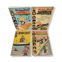 Richie Rich Comic Lot - Millions #59, Richie Rich #87, Jackpots #9, #10 - $14.42