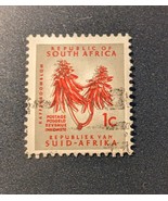 Stamp- SOUTH AFRICA 1c. KAFFERBLOOM FLOWER -1961-1963 SG199, SG211, or S... - €1,26 EUR