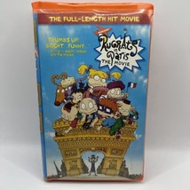 Nickelodeon Rugrats: The Movie, In Paris, The Santa Experience- Lot of 3 VHS - £8.49 GBP