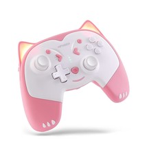 Wireless Controller For Nintendo Switch/Switch Lite, Cute Pro Controller With Tu - £44.09 GBP