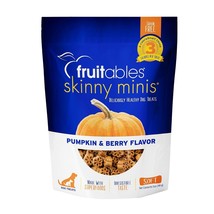Fruitables Skinny Minis Dog Treats Pumpkin amp Berry 5 oz - £11.46 GBP