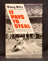 HC book It Pays to Steal by Maury Wills as told to Steve Gardner vintage 1963 - £3.13 GBP