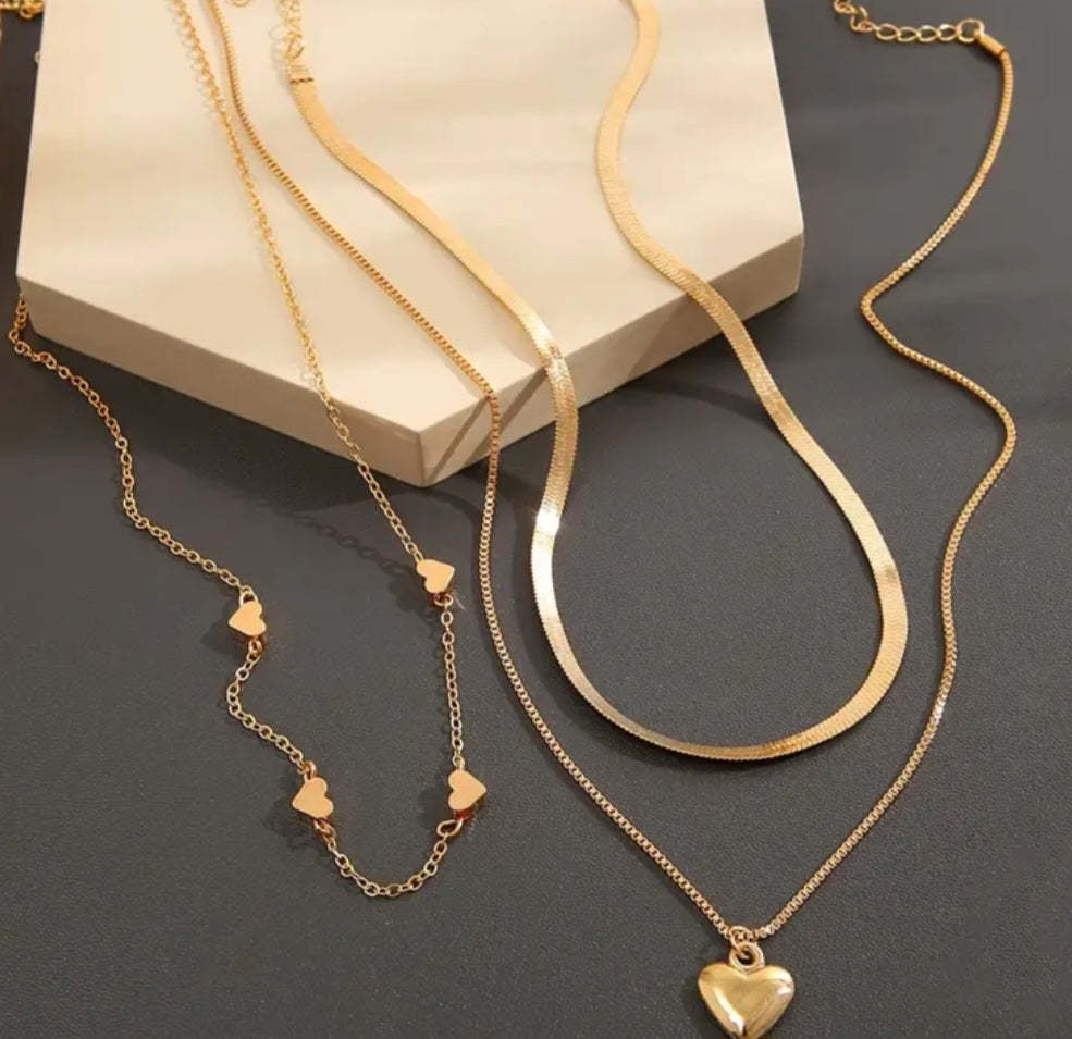 Set of 3 necklaces - $15.00