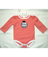 Gymboree Baby Girl Bodysuit Long Sleeve I Love Today Red Stripe 0-3 Months - £5.26 GBP