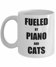 Cat Piano Mug Funny Gift Idea For Novelty Gag Coffee Tea Cup 11 oz - £13.39 GBP+