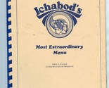Ichabod&#39;s Most Extraordinary Menu E Evans Denver Colorado 1979 - £37.89 GBP