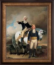 Donald Trump and Melania Trump Wall Art. 1700&#39;s Special edition 16x20 - $1,138.50