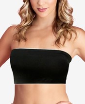 Fashion Forms Womens Laser Cut Wireless Bandeau Bra Size:Medium Color:Black - £23.14 GBP