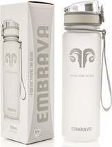 Best Sports Water Bottle 17oz Small Eco Friendly BPA Free Plastic For Ru... - £36.56 GBP