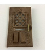 Calico Critters Red Roof Country Cottage Replacement Front Door Brown Epoch - $20.15 CAD