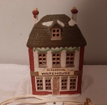 Dept 56 Dickens Village Series 1986 FEZZIWIG&#39;S WAREHOUSE 65005 - Retired - $24.00
