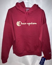 Champion Women’s Powerblend Pullover Hoodie Size Medium NWT Tartan Red - $28.00