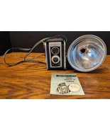 Vintage Kodak Duaflex II 2 Film Camera with Kodet Lens Case Flash Holder... - $68.52 CAD