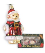 Merck Old World Christmas Father Christmas Teddy Bear Ornament 2002 - $18.99