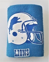 Vintage Detroit Lions Nfl Stadium Lap Blanket Sports Sofa Bed - £37.19 GBP
