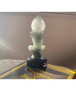 Hand Carved natural Burma Icy Jadeite statue ,image of Guan Yin (the Bod... - $1,600.00