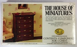 The House of Miniatures 40010 Chippendale 6 Drawer Chest / Circa 1750-1790 NEW - £7.97 GBP