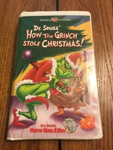 How the Grinch Stole Christmas VHS  Ships N 24h - £10.27 GBP