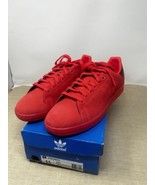 Adidas Stan Smith Shoes Triple Red S80032 Men’s Size 11 Sneakers - $101.09 CAD