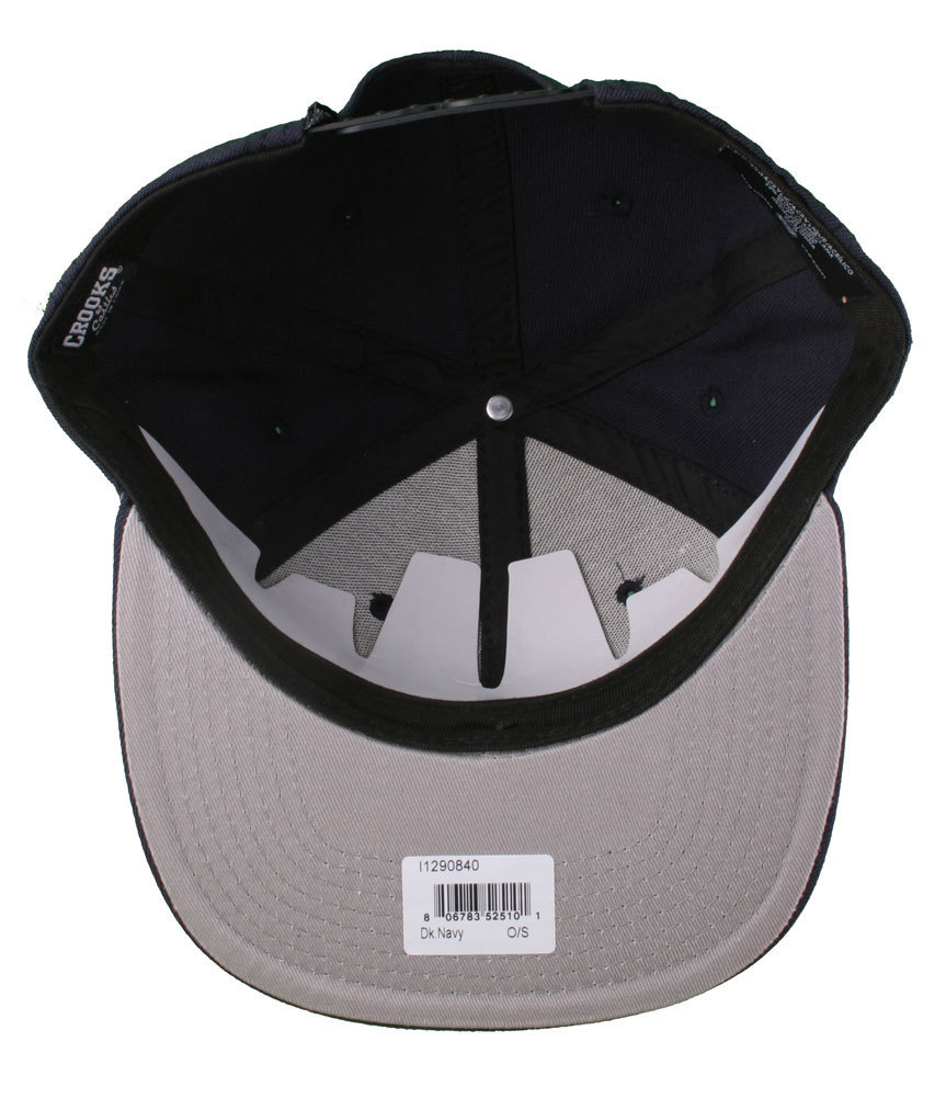 Crooks & Castles F. W. U Fu K With US Azul Marino Ajustable Gorra Béisbol Nwt Item image 7