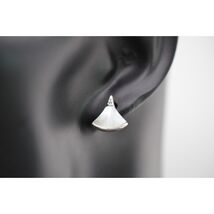 Moroccan 925 Sterling Silver MOP Earrings - $54.45
