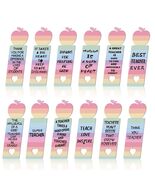 Glenmal Pink Inspirational Wood Bible Verse Bookmarks 24 Pcs Bulk Gift - $14.95 CAD