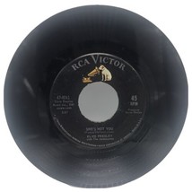 Elvis Presley - She&#39;s Not You &amp; Just Tell Her Him Said Hello 1962 45 Rpm Vg+ - £12.55 GBP
