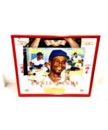 Ernie Banks Chicago Cubs Seagram’s 7 Crown Framed Bar MIRROR MLB MAN CAV... - £73.98 GBP
