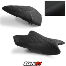 Kawasaki ZX6R Seat Cover 2019-2022 2023 Front Rear Black Luimoto Tec-Grip Suede - £242.90 GBP