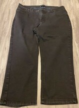 Lee~Easy Fit Jeans~Capri Pants~Black~Size 18 - $10.25