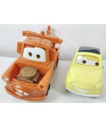 2 McDonalds Disney Pixar Cars Happy Meal Toys: Tow Mater Truck, Luigi Car - £4.74 GBP