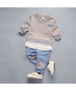 Baby Boys Girls 2pcs Tracksuit Outfits Cotton Tops+pants for Toddler Boy... - $27.41 CAD