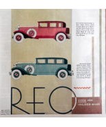 1930 REO Motor Car Company Advertisement Automobilia Antique Cars Auto D... - $563.03 MXN