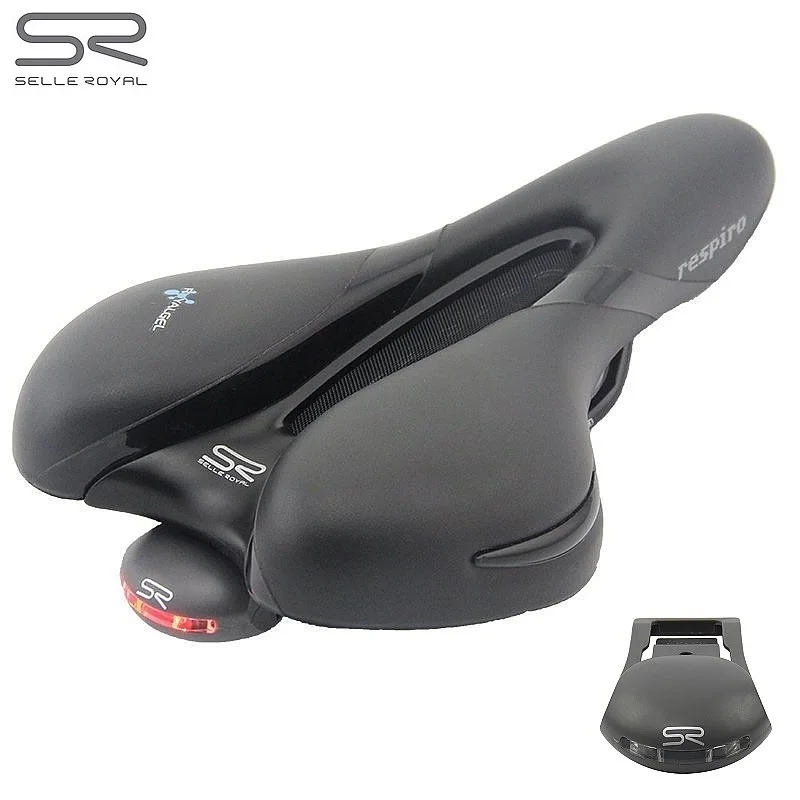 SELLE ROYAL Bicycle Saddle Taillight SR Saddle Blinking Light Cycling Warning - £15.47 GBP