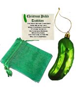 Shatterproof Christmas Pickle Tree Ornament Novelty Decoration-Gift Bag ... - €5,99 EUR