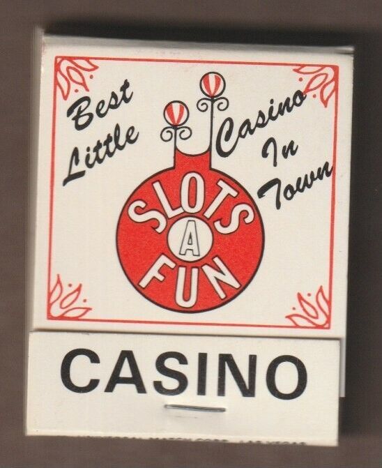 Primary image for Vintage Slots A Fun Casino Matchbook Las Vegas Full Unstruck Book NOS