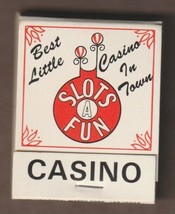Vintage Slots A Fun Casino Matchbook Las Vegas Full Unstruck Book NOS - $4.90
