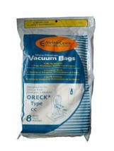 8 Oreck TYPE CC xl Micro Filtration vacuum bags, Fits All XL7, XL21, 2000&#39;s, 300 - £13.58 GBP