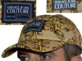 Versace J EAN S Couture Men&#39;s Adjustable Cap VE05 T1P - £59.31 GBP