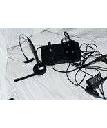 Jabra PRO 9400BS 9400HS Black Headset Base Station Wireless Phone +AC Ad... - $46.11 CAD