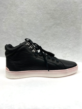 Rag &amp; Bone Kent Leather Platform High-Top Sneakers Size 35  -5 BLACK NEW - £77.65 GBP