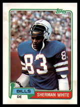 1981 Topps #246 Sherman White Buffalo Bills - £1.53 GBP