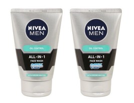 Nivea Men All In 1 Oil control Face Wash, 100 gm x 2 pack (Free shipping... - $24.44